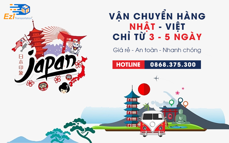 Vận chuyển hàng từ Nhật Bản về Việt Nam chỉ từ 3-5 ngày Vận chuyển hàng từ Nhật Bản về Việt Nam chỉ từ 3-5 ngày