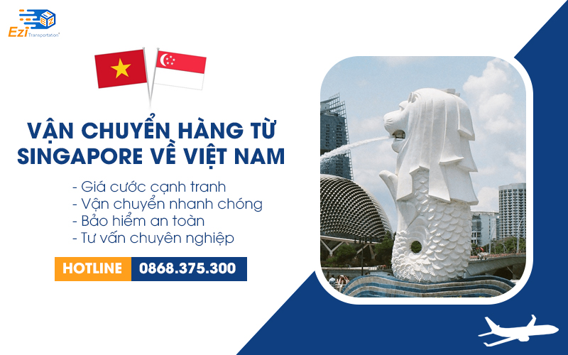 Dịch vụ vận chuyển hàng từ Singapore về Việt Nam trọn gói giá rẻ Dịch vụ vận chuyển hàng từ Singapore về Việt Nam trọn gói giá rẻ