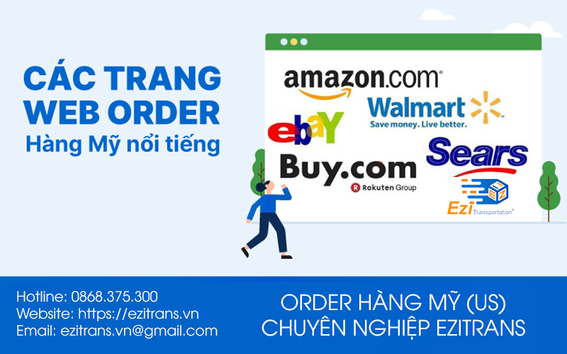 Các website order hàng Mỹ uy tín Các website order hàng Mỹ uy tín