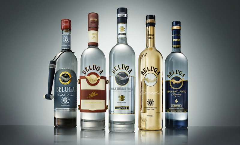 Vodka Beluga là một thương hiệu rượu Nga nổi tiếng trên toàn thế giới Vodka Beluga là một thương hiệu rượu Nga nổi tiếng trên toàn thế giới