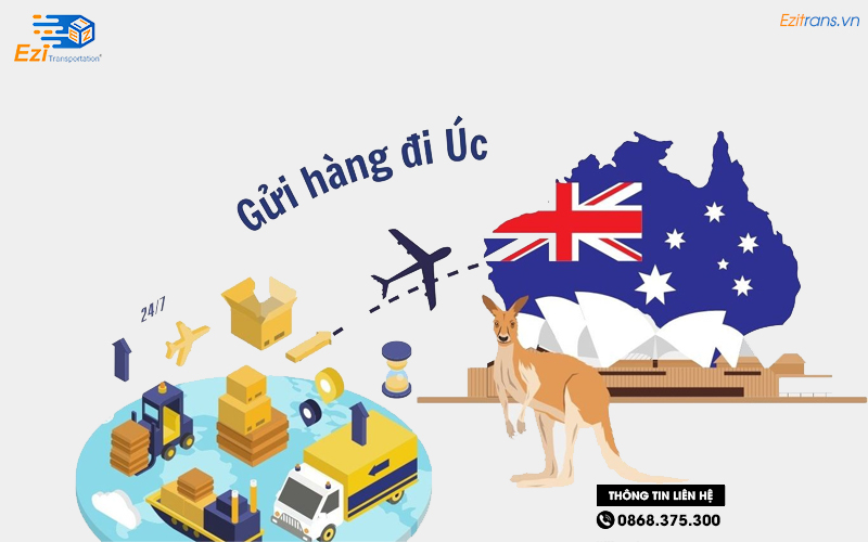 Dịch vụ gửi hàng đi Úc (Australia) giá rẻ, nhanh chóng Dịch vụ gửi hàng đi Úc (Australia) giá rẻ, nhanh chóng