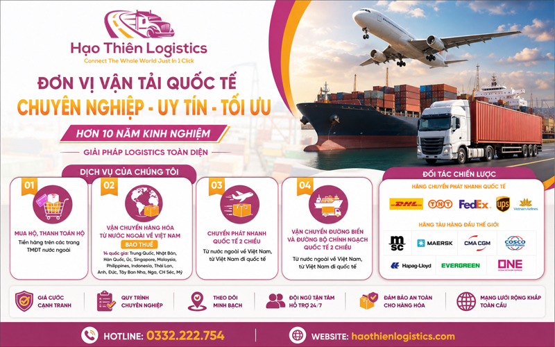 Giới thiệu: Hạo Thiên Logistics - Vận Tải Quốc Tế Chuyên Nghiệp Giới thiệu: Hạo Thiên Logistics - Vận Tải Quốc Tế Chuyên Nghiệp