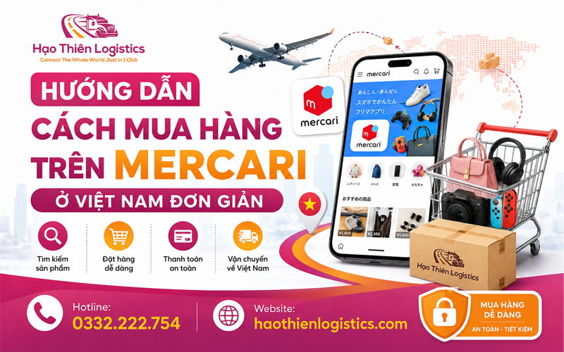 Hướng dẫn cách mua hàng trên Mercari ở Việt Nam đơn giản Hướng dẫn cách mua hàng trên Mercari ở Việt Nam đơn giản