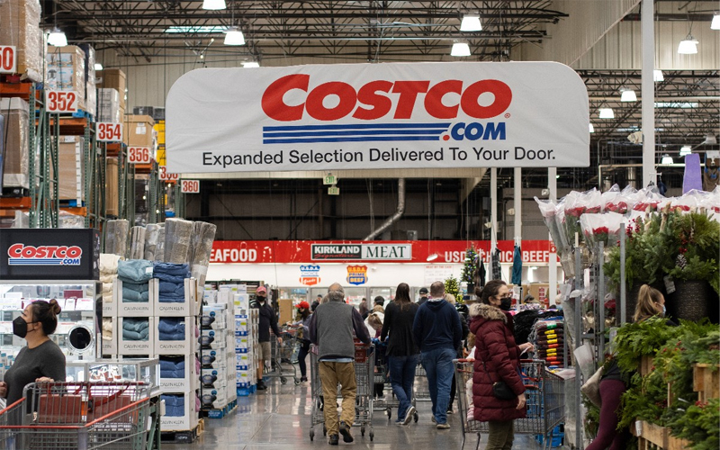 Hình ảnh cửa hàng Costco Wholesale tại Mỹ