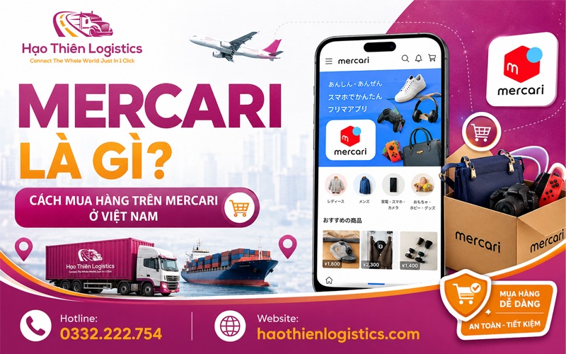 Mercari là gì? Cách mua hàng trên Mercari ở Việt Nam Mercari là gì? Cách mua hàng trên Mercari ở Việt Nam