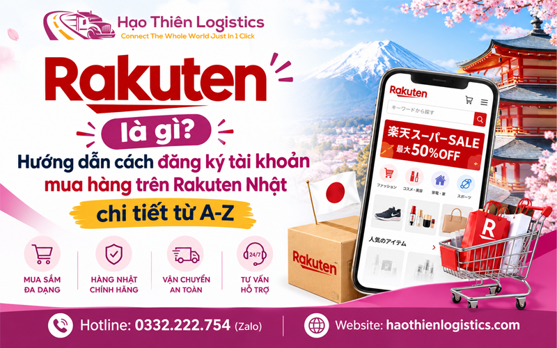 Rakuten là gì? Cách đăng ký tài khoản mua hàng Rakuten