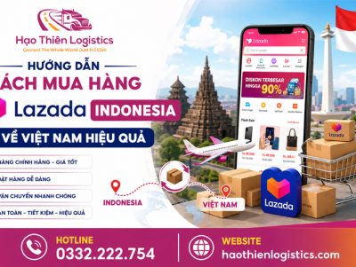 Hướng dẫn cách mua hàng Lazada Indonesia về Việt Nam hiệu quả