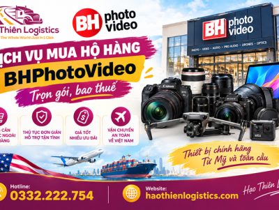 Dịch vụ mua hộ hàng BHPhotoVideo trọn gói, bao thuế