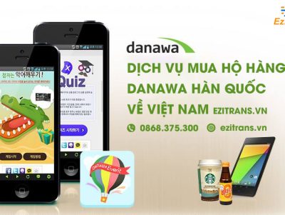 Dịch vụ mua hộ hàng Danawa từ Hàn Quốc về Việt Nam giá rẻ