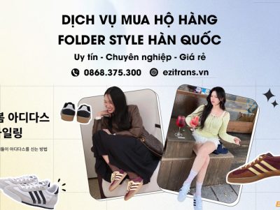 Dịch vụ mua hộ hàng Folderstyle từ Hàn Quốc về Việt Nam EziTrans