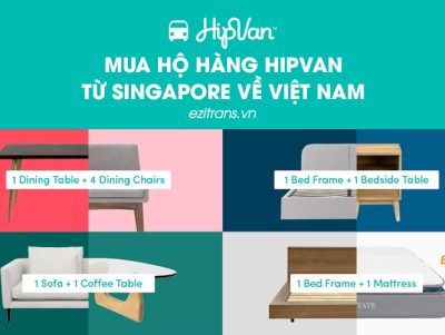 Dịch vụ mua hộ hàng HipVan từ Singapore về Việt Nam nhanh gọn