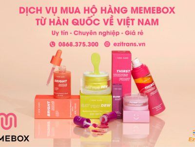 Dịch vụ mua hộ hàng Memebox uy tín, chuyên nghiệp