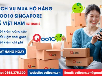 Dịch vụ mua hộ hàng Qoo10 Singapore về Việt Nam tiết kiệm