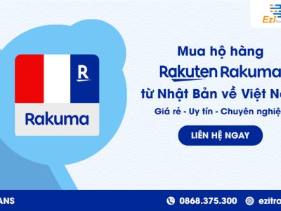 Dịch vụ mua hộ hàng Rakuma từ Nhật Bản về Việt Nam giá rẻ