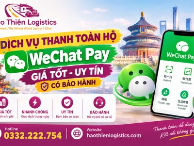 Dịch vụ thanh toán hộ Wechat Pay giá tốt uy tín có bảo hành