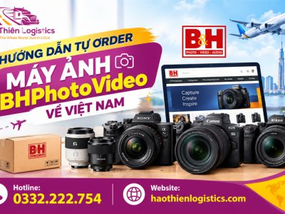 Hướng dẫn tự order máy ảnh BHPhotoVideo về Việt Nam