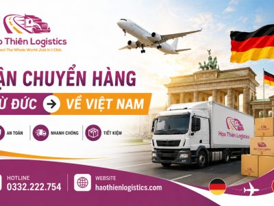 Dịch vụ vận chuyển hàng từ Đức về Việt Nam an toàn, nhanh chóng
