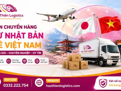 Dịch vụ vận chuyển hàng từ Nhật Bản về Việt Nam trọn gói chuyên nghiệp